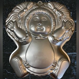 Vintage Cabbage Patch Kids 1984 Wilton Aluminum Cake Pan